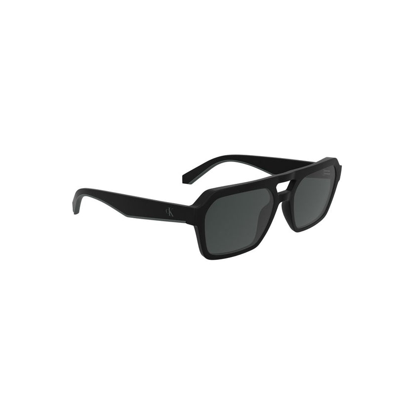 Black Bio-Based Men SunglassesElevate your gaze into the realm of high-fashion with these Calvin Klein bio-frame sunglasses. A must-have accessory for the trendsetting individual, each pair promises the perfect blend of sophistication and sustainability.