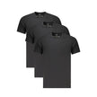 Black Cotton Men T-ShirtElevate your everyday style with a touch of luxury in Calvin Klein’s sleek tri-pack of T-shirts. Personifying the brand’s minimalistic charm, each slim fit, crew neck tee boasts an iconic embroidered logo, meticulously crafted for