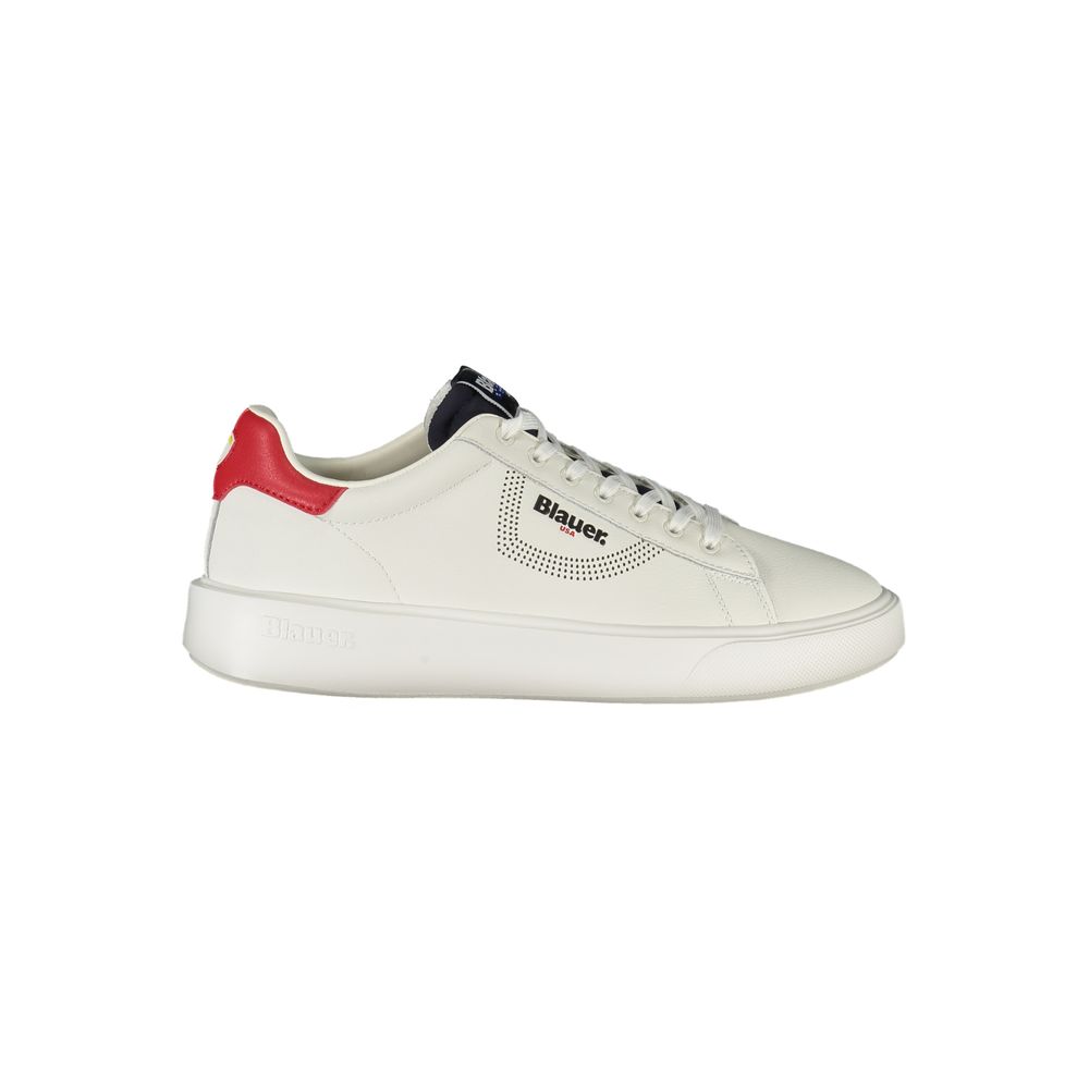 Bianco Sneaker aus Kunstleder für Herren