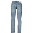 Blue Cotton Men JeansElevate your denim collection with these sleek Calvin Klein slim-fit jeans. Crafted with a nod to sustainability, featuring 20% recycled cotton, these jeans blend comfort with eco-conscious fashion. The classic blue hue, accented with