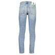 Blue Cotton Men JeansElevate your denim game with Calvin Klein’s exceptional take on the iconic SLIM TAPER JEANS. Crafted with a discerning blend of materials, these jeans boast a sleek washed effect that captures the essence of effortless style. Featurin