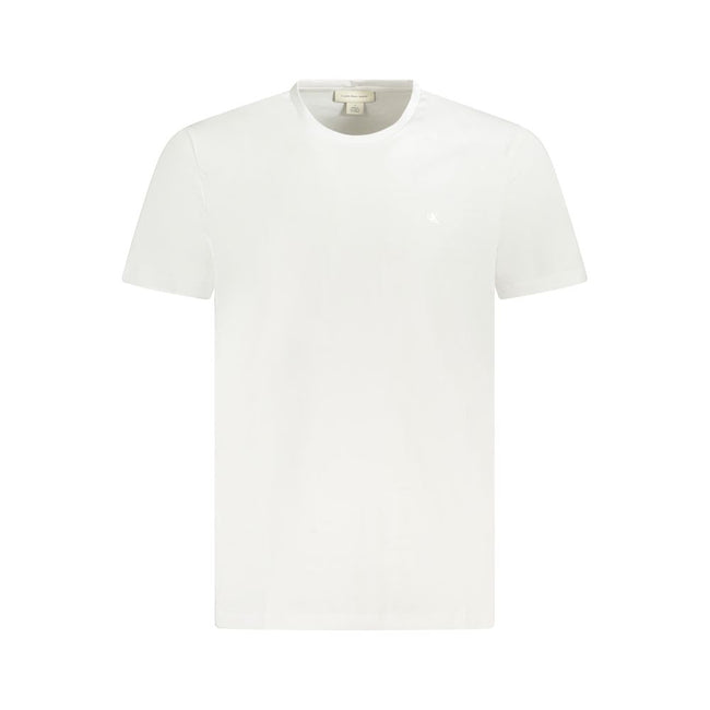 White Cotton T-ShirtSHORT SLEEVE T-SHIRT, CREW NECK, EMBROIDERY, LOGOWhite Cotton T-Shirt${tagsCalvin KleinAulae White Cotton T-Shirt Calvin KleinAulae White Cotton T-Shirt SHORT SLEEVE T-SHIRT, CREW NECK, EMBROIDERY, LOGO 110296138070,11273,Calvin Klein,