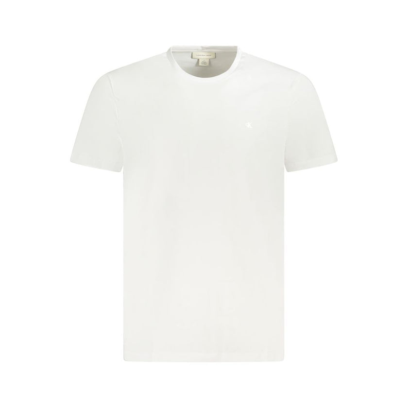 White Cotton T-ShirtSHORT SLEEVE T-SHIRT, CREW NECK, EMBROIDERY, LOGOWhite Cotton T-Shirt${tagsCalvin KleinAulae White Cotton T-Shirt Calvin KleinAulae White Cotton T-Shirt SHORT SLEEVE T-SHIRT, CREW NECK, EMBROIDERY, LOGO 110296138070,11273,Calvin Klein,
