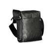 Black Polyester Men Shoulder BagElevate your style quotient with the Calvin Klein shoulder bag—where functionality meets eco-conscious fashion. Boasting a sleek black hue, this bag features an adjustable strap for customized carrying comfort, along with a