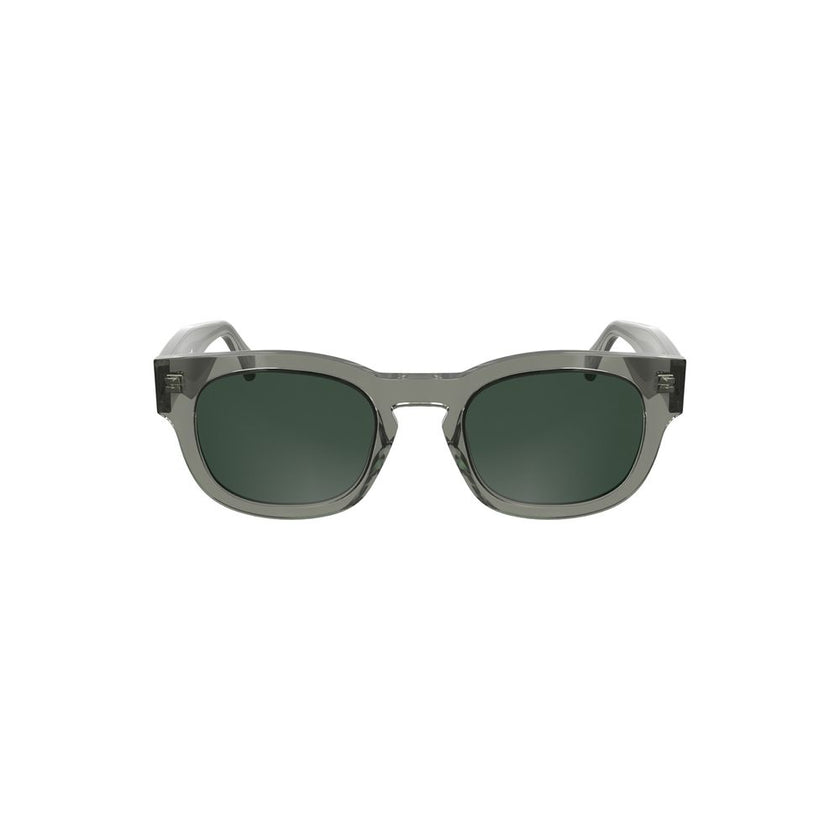 Gray Acetate Women SunglassesEmbrace the epitome of contemporary elegance with Calvin Klein’s exquisitely crafted sunglasses. The smooth, round lens design is married to a sophisticated gray acetate frame, offering a dash of mystery with its smoky lenses.