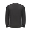 Black Cotton Men SweaterExperience the epitome of sleek sophistication with this Hugo Boss long-sleeved t-shirt. Crafted with impeccable attention to detail, its luxurious blend of 95% cotton and 5% cashmere ensures a touch of indulgence with every wear.