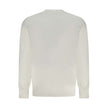 White Cotton Men SweaterDare to stand out with Calvin Klein’s latest creation, blending fashion-forward boldness with conscious fabric choices. This white long-sleeve sweatshirt features brushed cotton for a luxe feel, accented by eye-catching contrasting