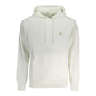 White Cotton Men SweaterExperience luxury redefined with this Calvin Klein essential—a must-have for the modern fashion aficionado. The sophisticated white palette elevates the classic hooded sweatshirt design. Made from a premium blend of cotton and a to