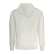 White Cotton Men SweaterExperience luxury redefined with this Calvin Klein essential—a must-have for the modern fashion aficionado. The sophisticated white palette elevates the classic hooded sweatshirt design. Made from a premium blend of cotton and a to