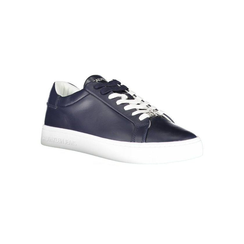 Blue Polyester Sneakersports shoe with laces, contrasting sole, contrasting details, logoBlue Polyester Sneaker${tagsCalvin KleinAulae Blue Polyester Sneaker Calvin KleinAulae Blue Polyester Sneaker sports shoe with laces, contrasting sole, contrasting de