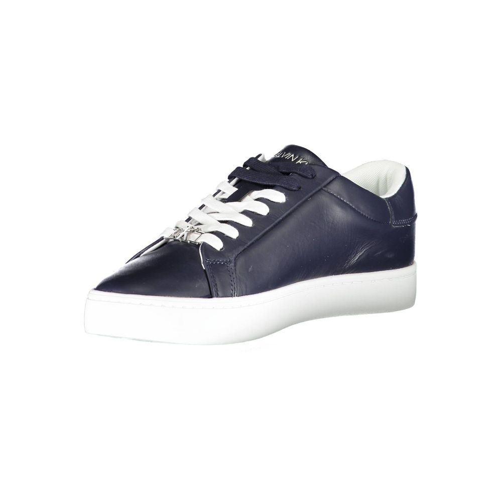 Blue Polyester Sneakersports shoe with laces, contrasting sole, contrasting details, logoBlue Polyester Sneaker${tagsCalvin KleinAulae Blue Polyester Sneaker Calvin KleinAulae Blue Polyester Sneaker sports shoe with laces, contrasting sole, contrasting de