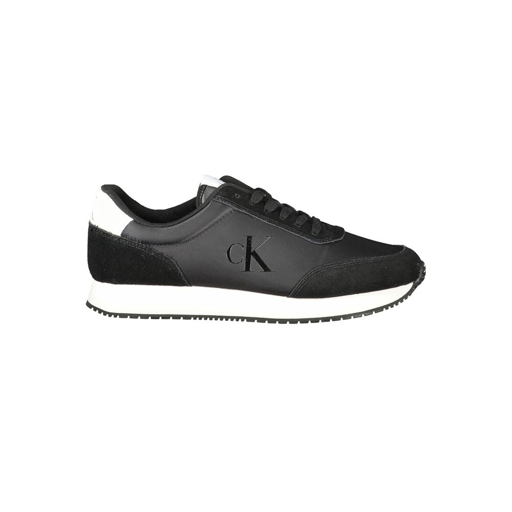 Black Polyester SneakerSPORTS SHOE WITH LACES, PRINT, CONTRASTING DETAILS, REMOVABLE FOOTBED, LOGOBlack Polyester Sneaker${tagsCalvin KleinAulae Black Polyester Sneaker Calvin KleinAulae Black Polyester Sneaker SPORTS SHOE WITH LACES, PRINT, CONTRASTING D