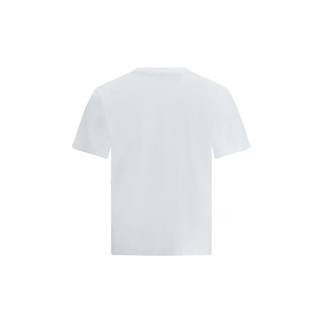 White Cotton T-ShirtDsquared2’s cotton T-Shirt is an essential garment with an urban, contemporary style. Made from soft cotton, it features a ribbed crew neck for comfort and durability. Printed on the front is the brand’s iconic contrasting monogram, a