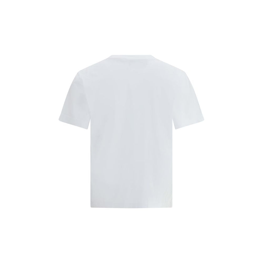 White Cotton T-ShirtDsquared2’s cotton T-Shirt is an essential garment with an urban, contemporary style. Made from soft cotton, it features a ribbed crew neck for comfort and durability. Printed on the front is the brand’s iconic contrasting monogram, a