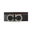 Multicolor Calf Leather Bos Taurus Regular BeltCalfskin Reversible Belt by Ferragamo, double-face design, metal buckle with iconic Gancini logo. Thickness: 3.5 cm. Season: AW25 Composition: 100% Calf Leather Bos Taurus MADE IN ITALYMulticolor Calf Leather