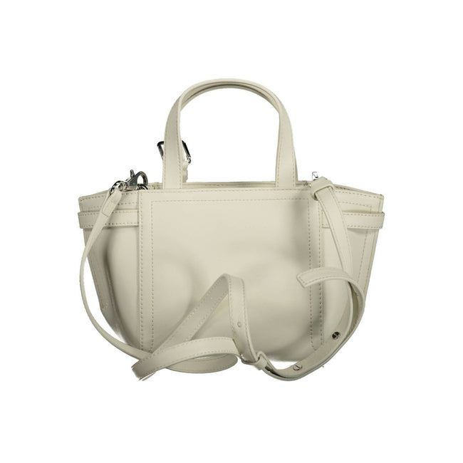 White Polyester Handbagbag 2 handles, 1 adjustable and removable shoulder strap, internal card pocket, zip closure, logo, 100% polyester recycledWhite Polyester Handbag${tagsCalvin KleinAulae White Polyester Handbag Calvin KleinAulae White Polyester Handb