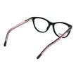 Black Acetate Glasses (Frames)Gender Women Shipment includes Branded case Main color Black Frame color Black Frame material Acetate Rim Style Full-Rim Lenses Color Demo glasses Lenses Material Plastic Lenses Effect No Extra Lenses Height 40 Bridge width 1