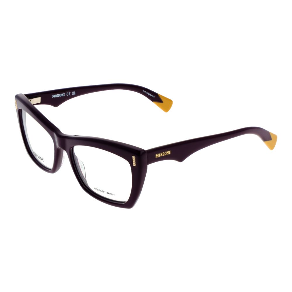 Purple Synthetic Butterfly Glasses Frames