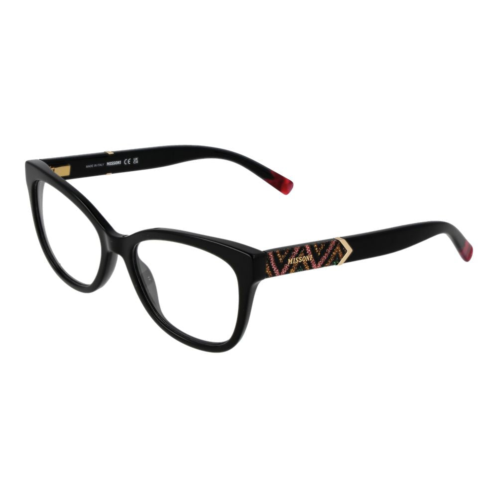 Black Synthetic Cat Eye Glasses