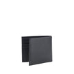 Black Calf Leather Bos Taurus WalletCalfskin Wallet by Ferragamo, billfold design, plaque with iconic Gancini logo applied on front, interior card slot, bill compartment. Season: AW25 Dimension: 11.5×11.5 Composition: 100% Calf Leather Bos Taurus MADE IN
