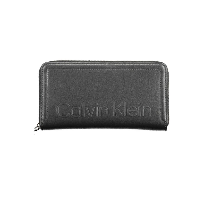 Black Polyethylene Walletwallet 5 compartments, coin purse, internal spaces formed by card, rfid lock, zip closure, logoBlack Polyethylene Wallet${tagsCalvin KleinAulae Black Polyethylene Wallet Calvin KleinAulae Black Polyethylene Wallet wallet 5 compart