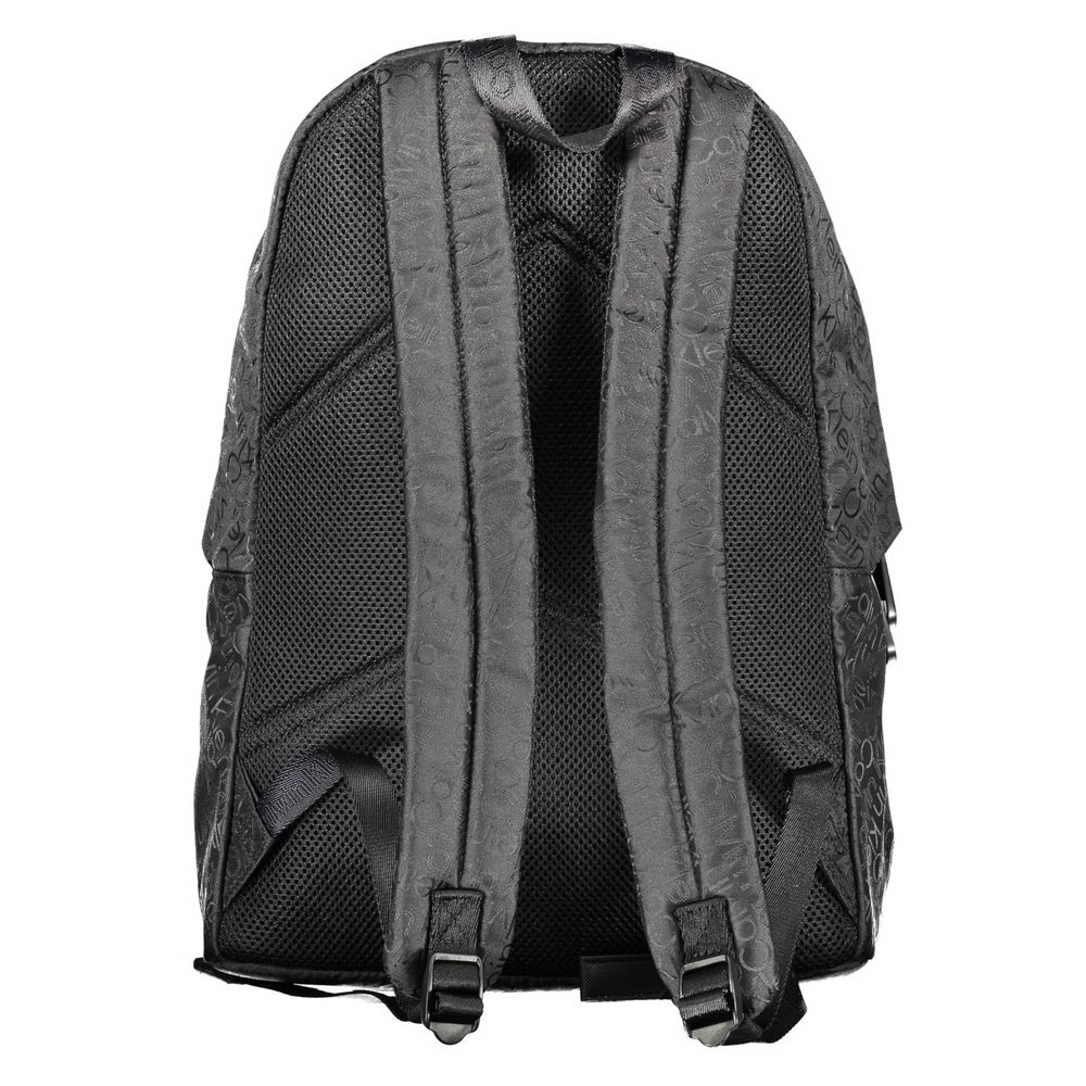 Black Polyester Backpackbackpack 1 handle, adjustable straps, 1 external pocket, 1 internal pocket, internal space for laptop and pen holder, contrasting details, zip closure, logoBlack Polyester Backpack${tagsCalvin KleinAulae Black Polyester Backpack Ca