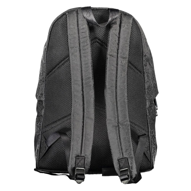 Black Polyester Backpackbackpack 1 handle, adjustable straps, 1 external pocket, 1 internal pocket, internal space for laptop and pen holder, contrasting details, zip closure, logoBlack Polyester Backpack${tagsCalvin KleinAulae Black Polyester Backpack Ca