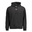 Black Cotton Men SweaterStep into effortless style with this sleek Calvin Klein hoodie, where casual elegance meets unrivaled comfort. This essential piece features bold branding to showcase your taste for refined trends. It’s the perfect addition to your