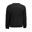 Black Cotton Men SweaterElevate your style with the timeless sophistication of Calvin Klein. This long-sleeved sweatshirt, featuring a bold print and iconic logo, is the epitome of modern elegance. Crafted with the finest cotton and designed with a comfor