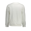 White Cotton Men SweaterDare to make a statement with Calvin Klein’s sleek, white cotton sweatshirt. Meticulously crafted to elevate your style, this piece boasts iconic branding with a bold print logo on the chest, promising to turn heads and keep you at
