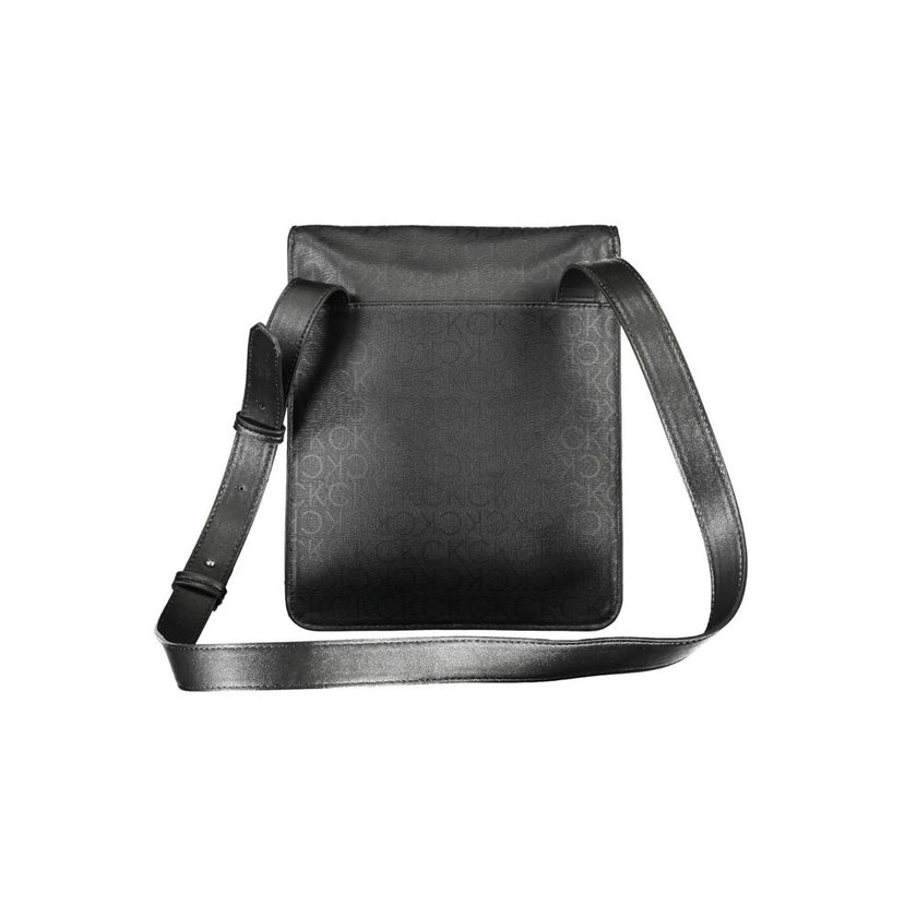 Black Polyester Shoulder Bagadjustable shoulder strap, 1 inside pocket. contrasting details, snap closure, logo, 50% recycled materialsBlack Polyester Shoulder Bag${tagsCalvin KleinAulae Black Polyester Shoulder Bag Calvin KleinAulae Black Polyester Shoul