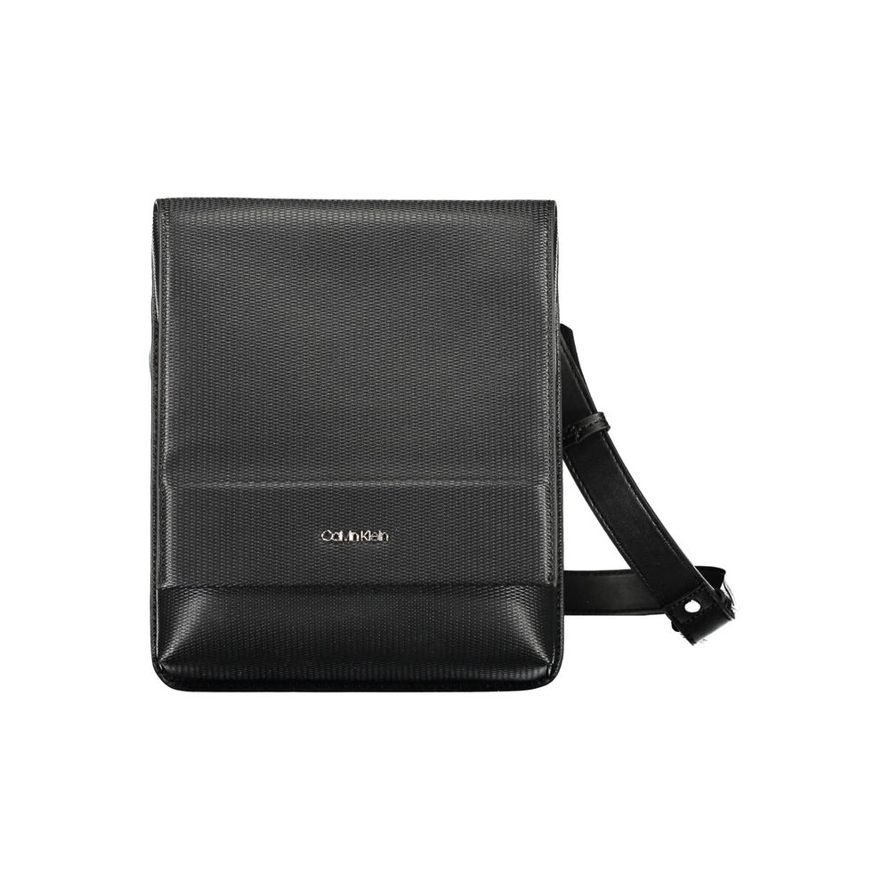 Black Polyester Shoulder Bagadjustable shoulder strap, 1 inside pocket. contrasting details, snap closure, logo, 50% recycled materialsBlack Polyester Shoulder Bag${tagsCalvin KleinAulae Black Polyester Shoulder Bag Calvin KleinAulae Black Polyester Shoul