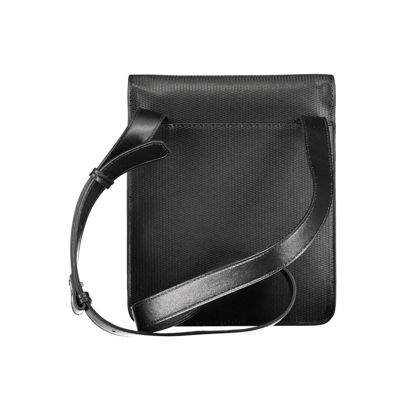 Black Polyester Shoulder Bagadjustable shoulder strap, 1 inside pocket. contrasting details, snap closure, logo, 50% recycled materialsBlack Polyester Shoulder Bag${tagsCalvin KleinAulae Black Polyester Shoulder Bag Calvin KleinAulae Black Polyester Shoul
