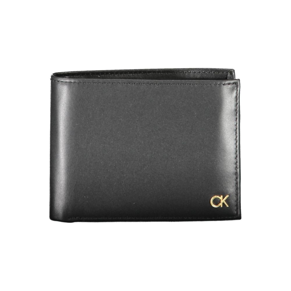 Black Leather Walletwallet 2 compartments, coin purse, double spaces formed by card, rfid block, logoBlack Leather Wallet${tagsCalvin KleinAulae Black Leather Wallet Calvin KleinAulae Black Leather Wallet wallet 2 compartments, coin purse, double spaces f