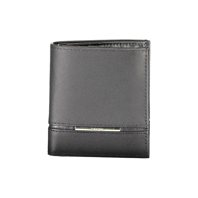 Black Leather Walletwallet 2 compartments, coin purse, double spaces formed by card, rfid block, contrasting details, logoBlack Leather Wallet${tagsCalvin KleinAulae Black Leather Wallet Calvin KleinAulae Black Leather Wallet wallet 2 compartments, coin p