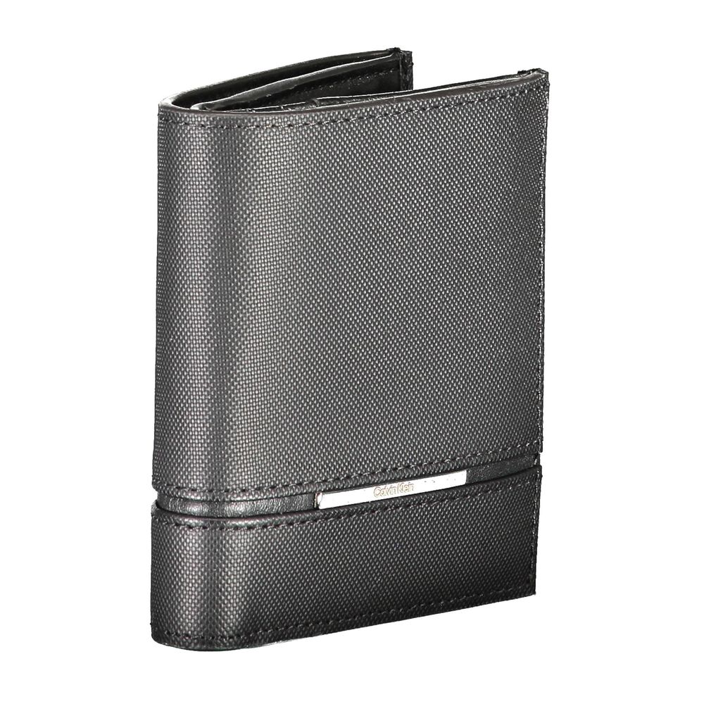 Black Leather Walletwallet 2 compartments, coin purse, double spaces formed by card, rfid block, contrasting details, logoBlack Leather Wallet${tagsCalvin KleinAulae Black Leather Wallet Calvin KleinAulae Black Leather Wallet wallet 2 compartments, coin p