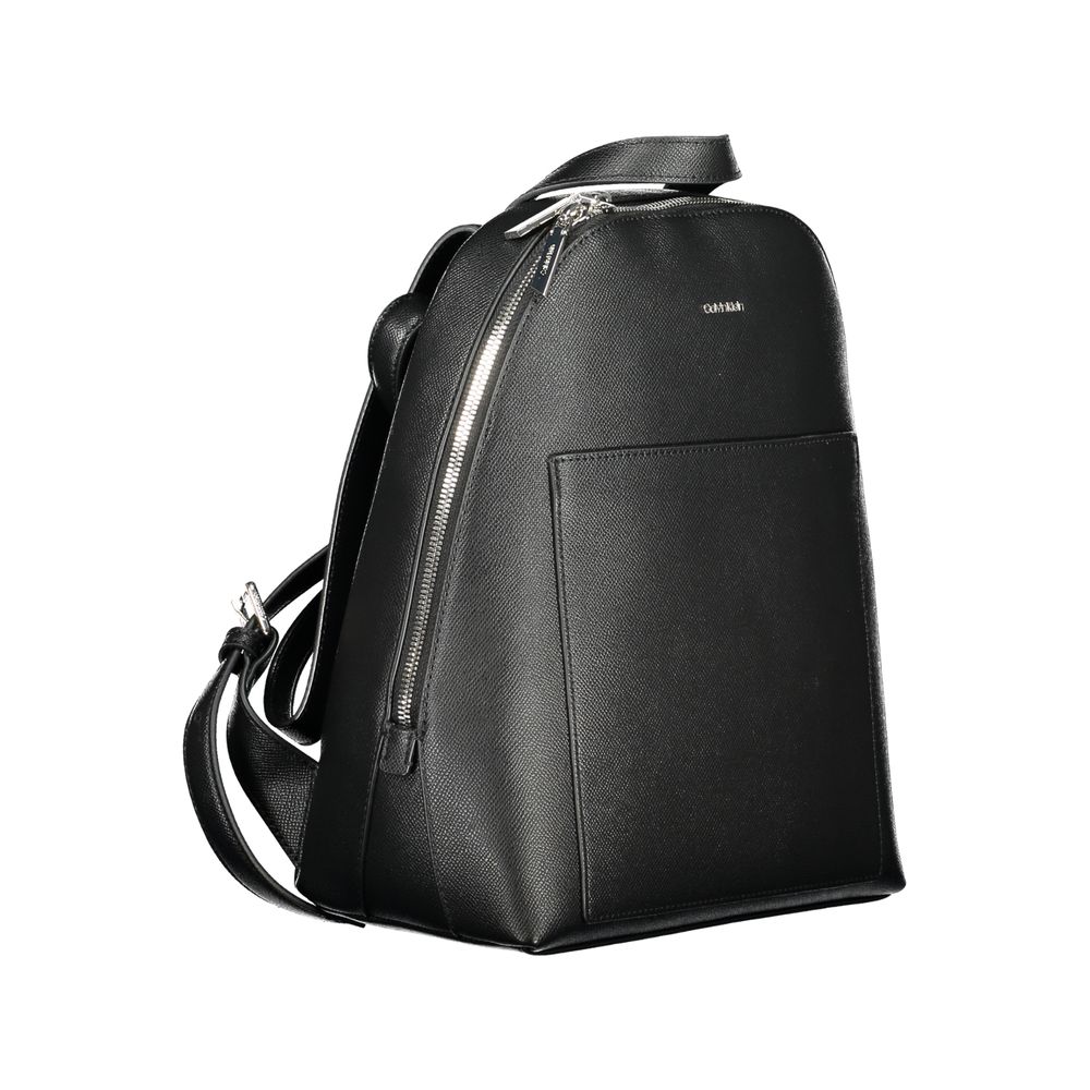 Black Polyethylene BackpackBACKPACK 1 HANDLE, ADJUSTABLE SHOULDER STRAPS, 1 EXTERNAL POCKET, 1 INTERNAL POCKET, ZIP CLOSURE, LOGOBlack Polyethylene Backpack${tagsCalvin KleinAulae Black Polyethylene Backpack Calvin KleinAulae Black Polyethylene Backpack B