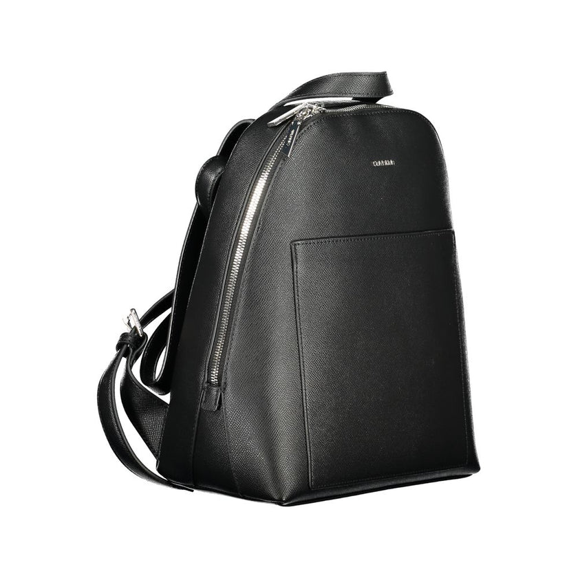 Black Polyethylene BackpackBACKPACK 1 HANDLE, ADJUSTABLE SHOULDER STRAPS, 1 EXTERNAL POCKET, 1 INTERNAL POCKET, ZIP CLOSURE, LOGOBlack Polyethylene Backpack${tagsCalvin KleinAulae Black Polyethylene Backpack Calvin KleinAulae Black Polyethylene Backpack B