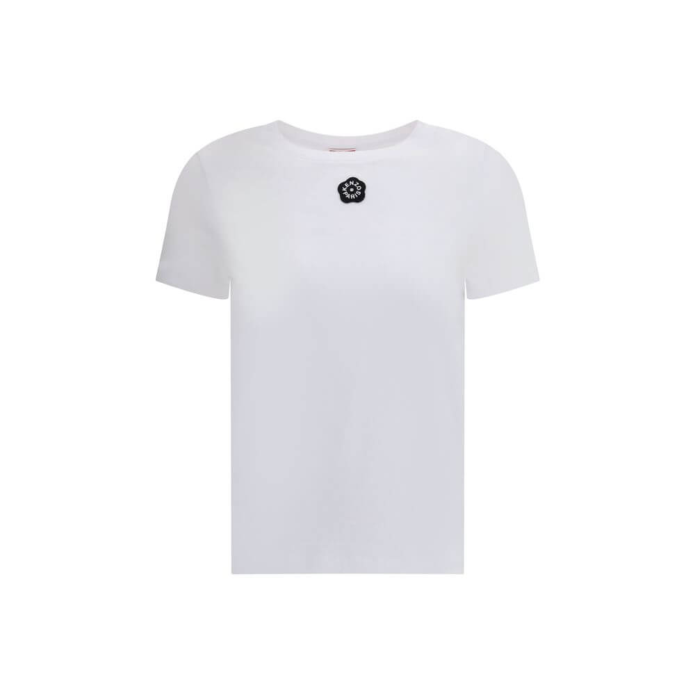 Gots Boke Flower 2.0 T-ShirtKenzo’s Gots Boke Flower 2.0 cotton T-Shirt expresses the brand’s creative spirit through an essential yet distinctive design. Made of GOTS-certified cotton, a guarantee of sustainability and quality, it features a ribbed crew