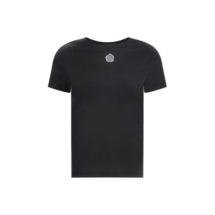 Black Cotton T-ShirtKenzo’s Gots Boke Flower 2.0 cotton T-Shirt expresses the brand’s creative spirit through an essential yet distinctive design. Made of GOTS-certified cotton, a guarantee of sustainability and quality, it features a ribbed crew neck tha