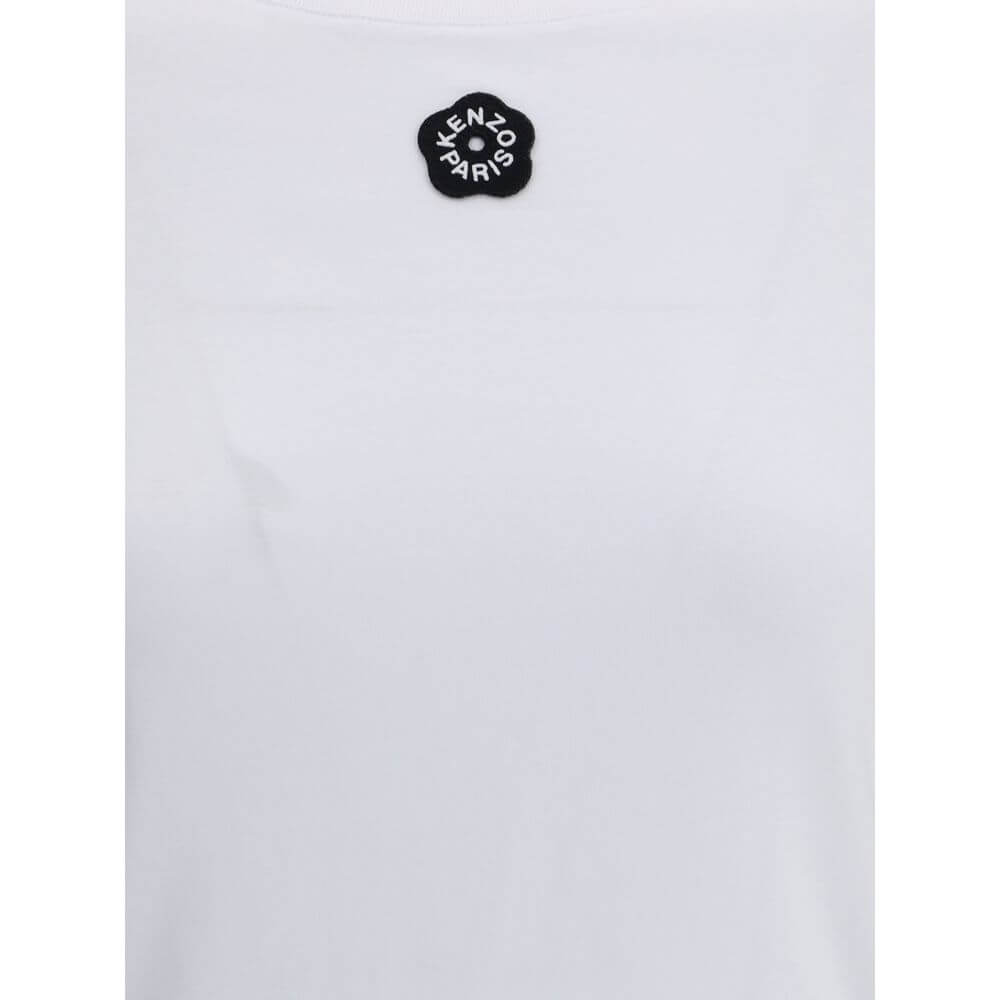Gots Boke Flower 2.0 T-ShirtKenzo’s Gots Boke Flower 2.0 cotton T-Shirt expresses the brand’s creative spirit through an essential yet distinctive design. Made of GOTS-certified cotton, a guarantee of sustainability and quality, it features a ribbed crew