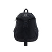 Black Polyamide BackpackUnity Backpack by Balenciaga, top handle, adjustable shoulder straps, front flap and buckle closure, two zippered pockets for closure on side panels, iconic contrasting brand monogram on front flap, zippered slit pocket on flap. Se