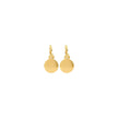 Gold Brass EarringsVersace Earrings feature a timeless round design, embellished with the iconic Medusa head in relief on the front. A distinctive symbol of the House, they add a bold and recognizable touch to any look, blending classic elegance and stron
