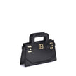 B-buzz Small HandbagBalmain’s B-Buzz small Handbag features two top handles and a removable chain strap, adding to its versatility. The metal 