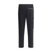 Black Polyester Joggers (Workout Pants)Kenzo Sweatpants made of comfortable fabric with a casual cut. The model features an adjustable elastic waistband with internal drawstring, two side slash pockets and a welt pocket with zipper closure on the back. On