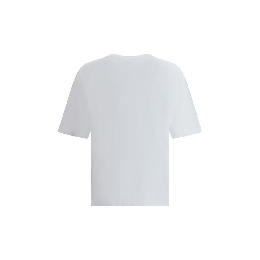 Blue Cotton T-ShirtDsquared2’s cotton T-Shirt is an essential garment with an urban, contemporary style. Made from soft cotton, it features a ribbed crew neck for comfort and durability. Printed on the front is the brand’s iconic contrasting monogram, a d