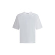 White Cotton T-ShirtCotton T-Shirt by Dsquared2 features a ribbed crew neck for optimal comfort. It features the iconic contrasting monogram on both the front and back, giving the garment a distinctive and contemporary look. Perfect for casual style with