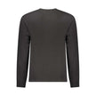 Black Cotton Men SweaterElevate your wardrobe with a timeless staple that exudes modern sophistication. This Calvin Klein long-sleeved T-shirt boasts the perfect blend of style and comfort, making it an essential addition to any fashion-forward ensemble.