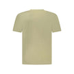 Green Cotton Men TShirtElevate your wardrobe with the epitome of casual sophistication: the Hugo Boss short sleeve T-shirt. This relaxed fit Tee exudes an effortless vibe while showcasing your penchant for luxury with its signature Hugo Boss logo applicat