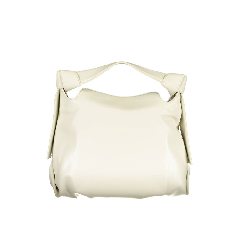 Beige Polyester Handbagbag 1 handle, adjustable and removable shoulder strap, 1 inside pocket, contrasting details, snap closure, logo, 100% recycled polyesterBeige Polyester Handbag${tagsCalvin KleinAulae Beige Polyester Handbag Calvin KleinAulae Beige P